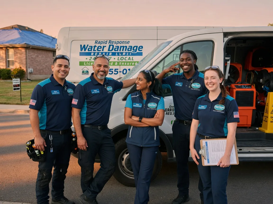 Water Damage Restoration company in New Ulm, TX